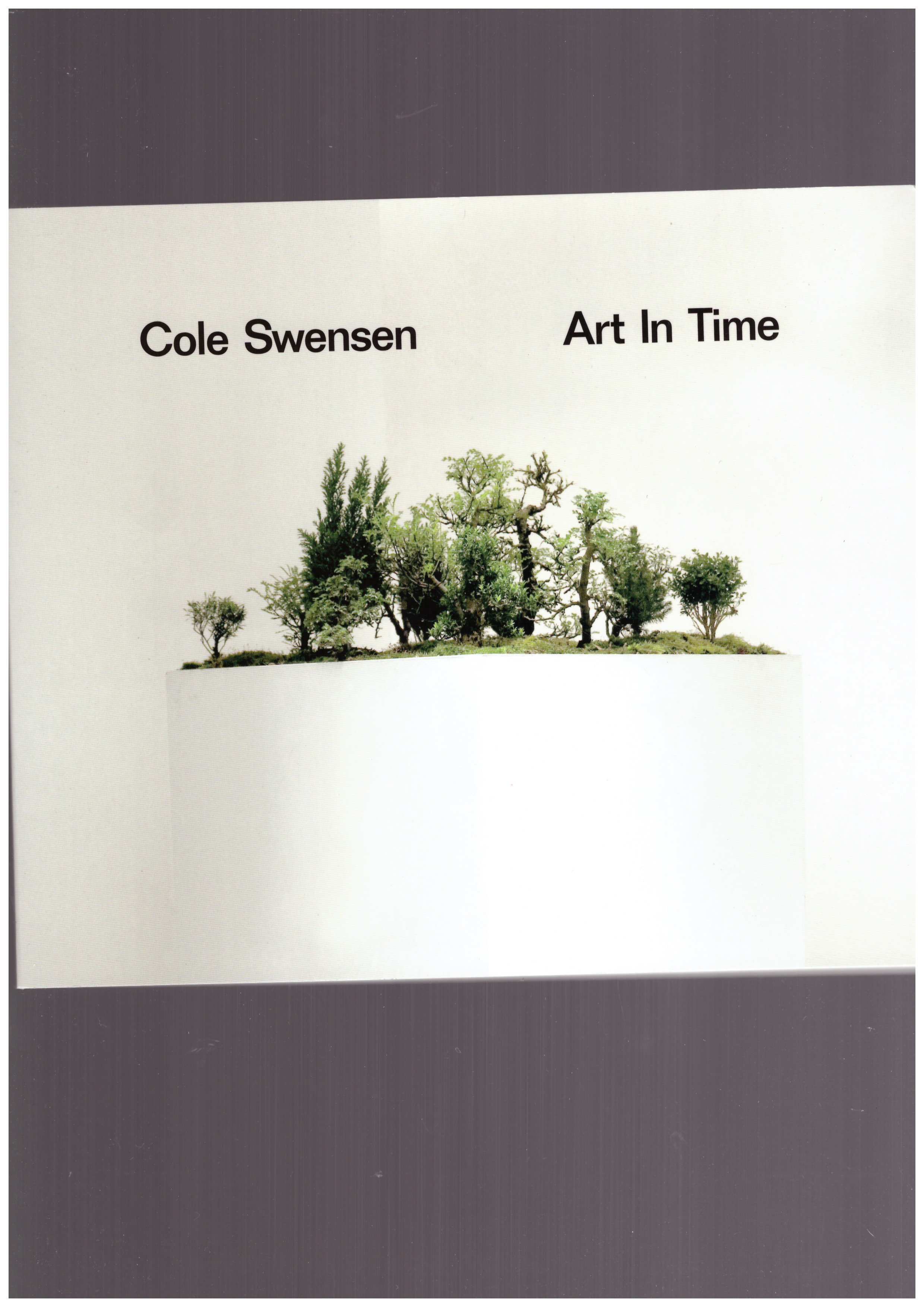 SWENSEN, Cole - Art In Time